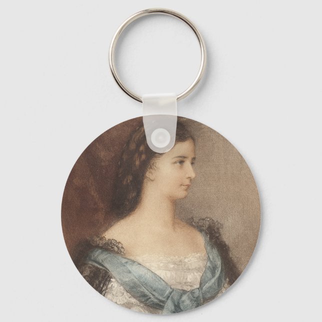 Porte-clés Sisi - Elisabeth de Bavière - impératrice d'Autric (Recto)
