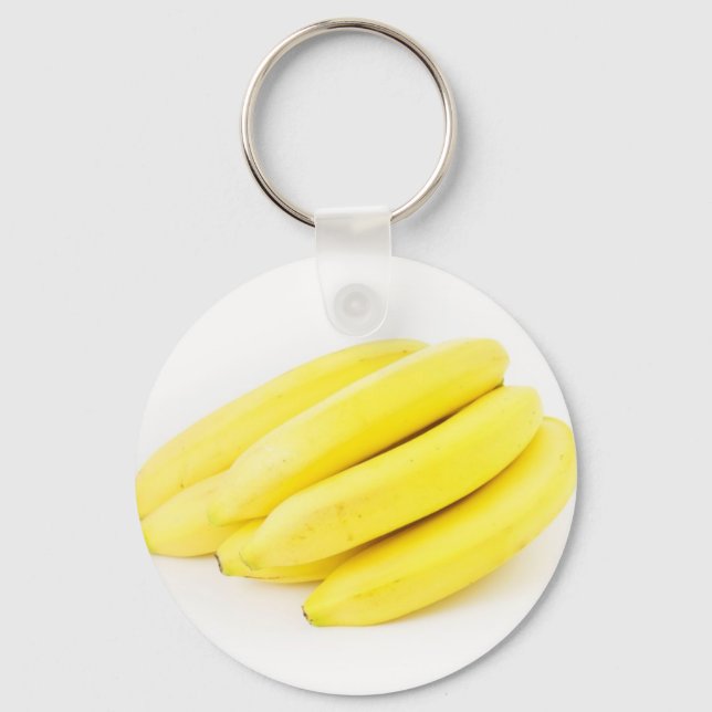 Porte-clés Six bananes jaunes (Recto)