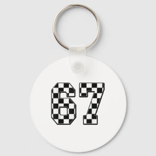 Porte-clés Six Seven 67 Mème Numéro 67