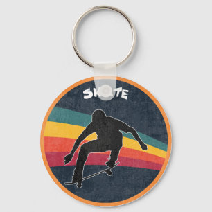 Porte-clés Skate Skater Skateboard des années 80