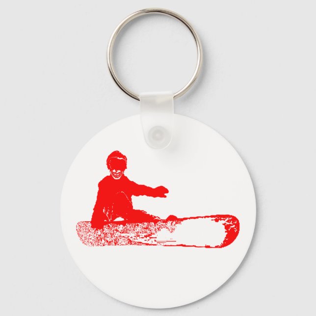 Porte-clés skeleboarder. (Recto)