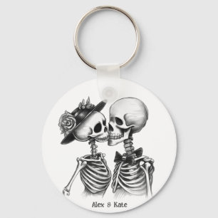 Porte-clés Skeleton Couple