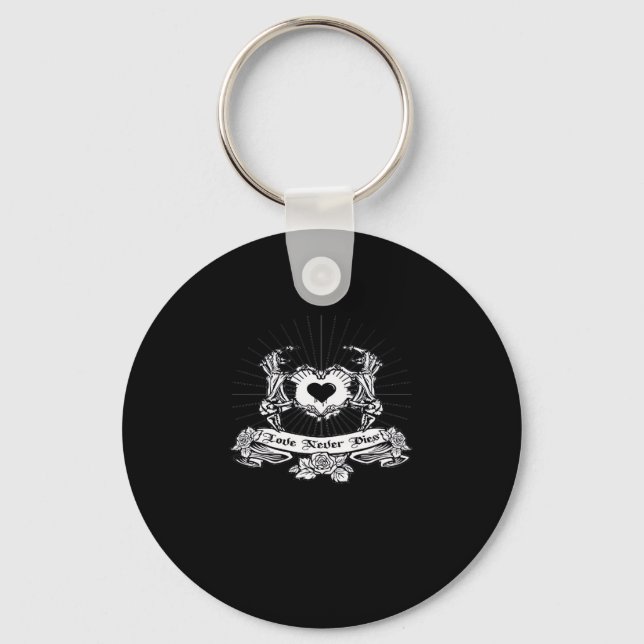 Porte-clés Skeleton Design à la main classique (Recto)