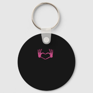 Porte-clés Skeleton Heart Hands Classic