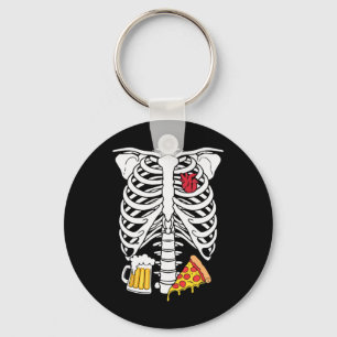 Porte-clés Skeleton Papa Halloween Grossesse Couples Costumes