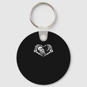 Porte-clés Skeletons Mains de coeur