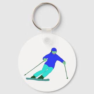 Porte-clés Ski de neige
