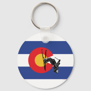 Porte-clés Ski du Colorado