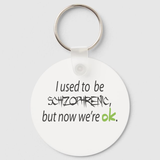 Porte-clés skizo (Recto)