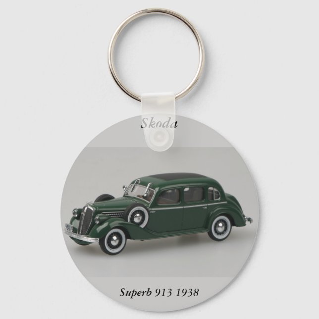 Porte-clés Skoda Superb 913 1938 Porte - clé (Recto)