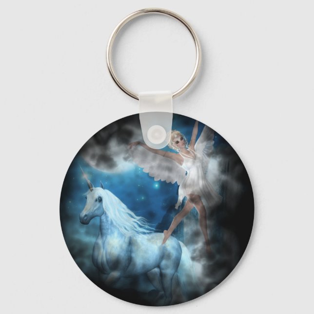 Porte-clés Sky Féerie Aspar et Unicorn Vignette (Recto)