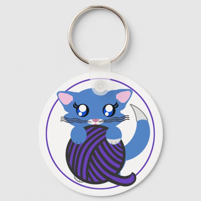Porte-clés Skye Toon Kitty Kitten Porte - clé (Recto)