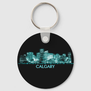 Porte-clés Skyline de Calgary