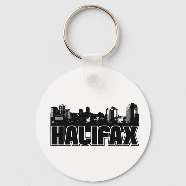 Porte-clés Skyline Halifax (Recto)