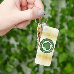 Porte-clés SlipperyJoe fête la Saint Patrick's Day Iris