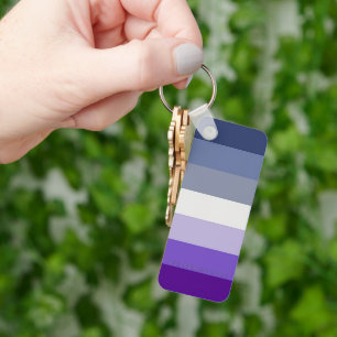 Porte-clés SlipperyJoe's Butch Lesbian Pride Drapeau gay cade