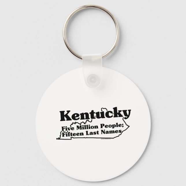 Porte-clés Slogan d'État du Kentucky (Recto)