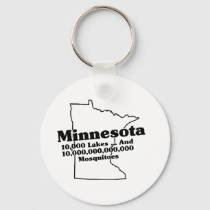 Porte-clés Slogan d'État du Minnesota