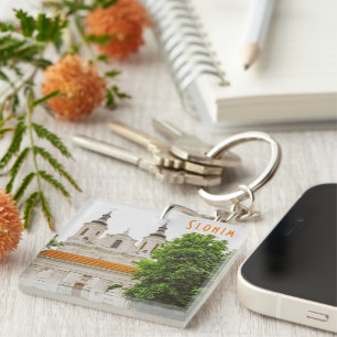 Porte-clés Slonim Biélorussie Architecture City Cathédrale