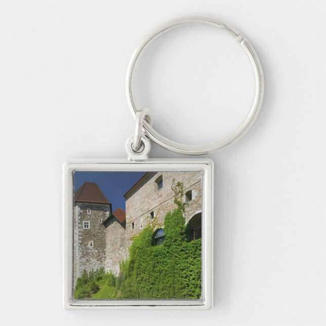Porte-clés SLOVÉNIE, Ljubljana : Castle Hill / Ljubljana (Devant)