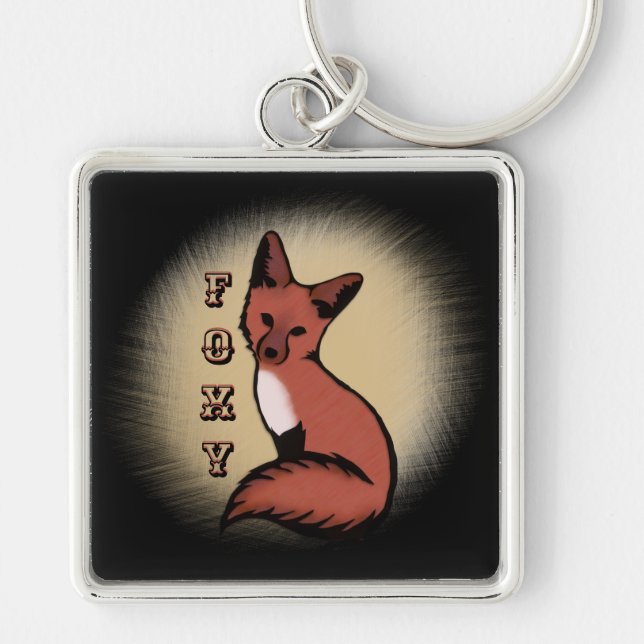 Porte-clés Sly Red Foxy Fox (Devant)