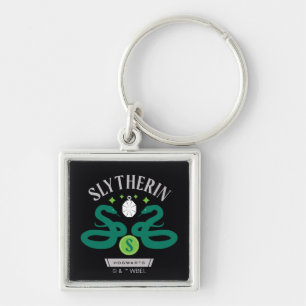 Porte-clés SLYTHERIN™ House Double Snake Locket Graphique
