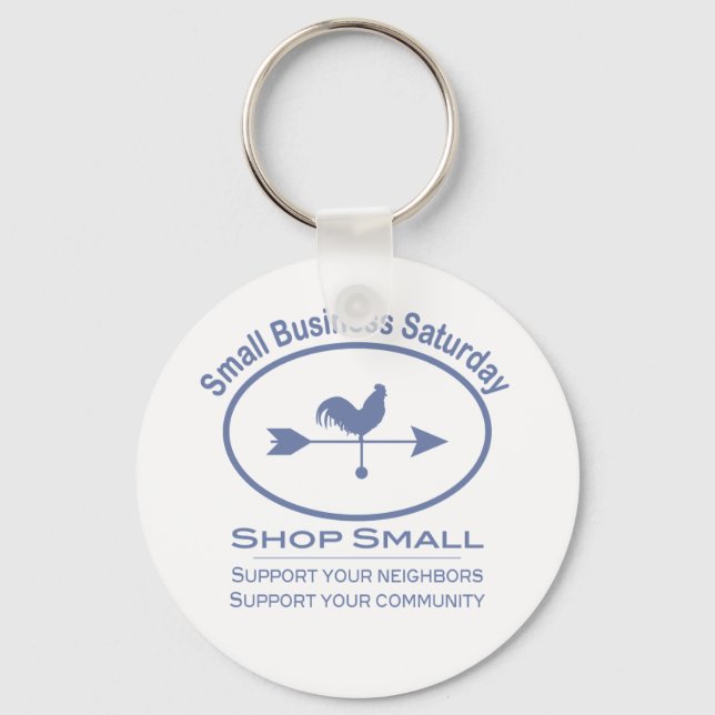 Porte-clés Small Business Saturday Weather vane (Recto)