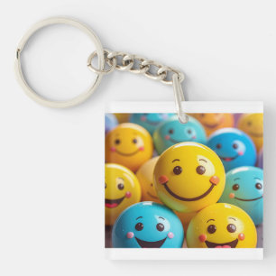 Porte-clés smileys