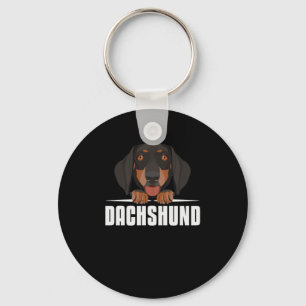 Porte-clés Smiling Dachshund