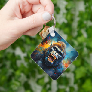 Porte-clés Smiling gorilla