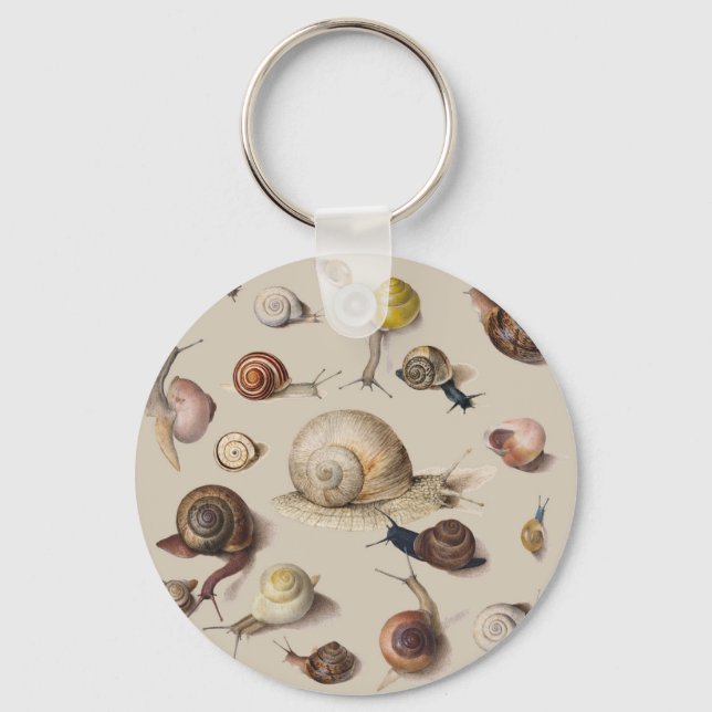 Porte-clés Snail Slug Garden Pet Gastropod (Recto)