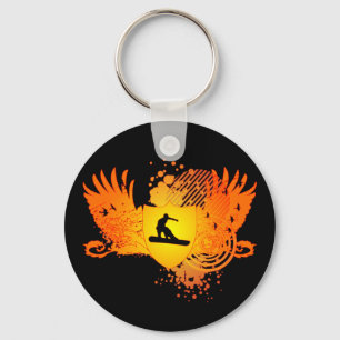 Porte-clés snowboard. hi-fi. v.2