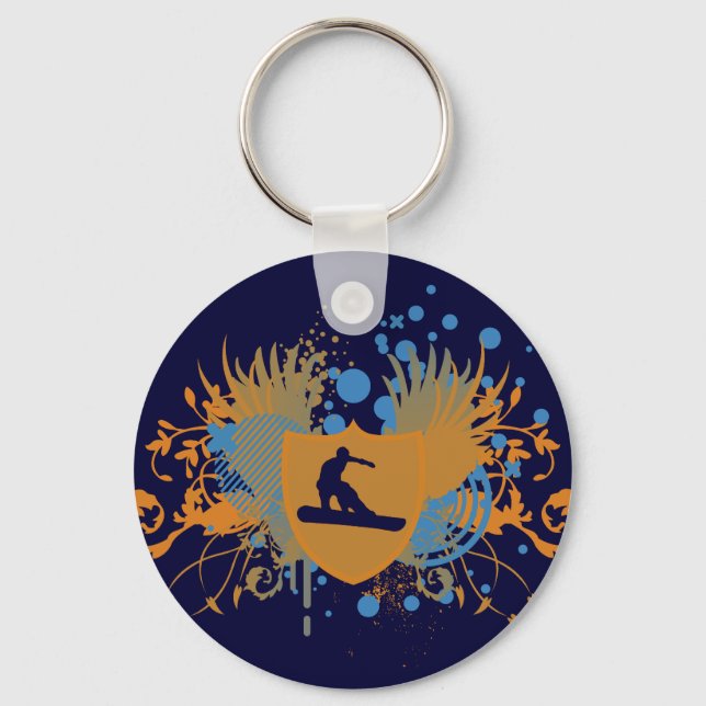 Porte-clés snowboard. hi-fi. v.3 (Recto)