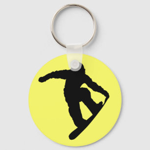 Porte-clés Snowboardeur