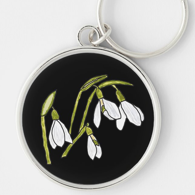 Porte-clés Snowdrops (Devant)