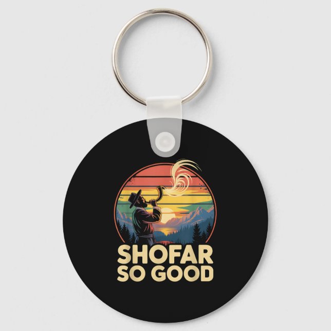 Porte-clés So Good Funny Rosh Hashanah Jewish Holiday Sho Far (Recto)