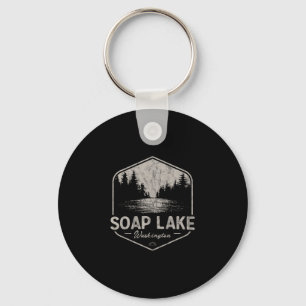 Porte-clés Soap Lake Washington Extérieur Vintage 3