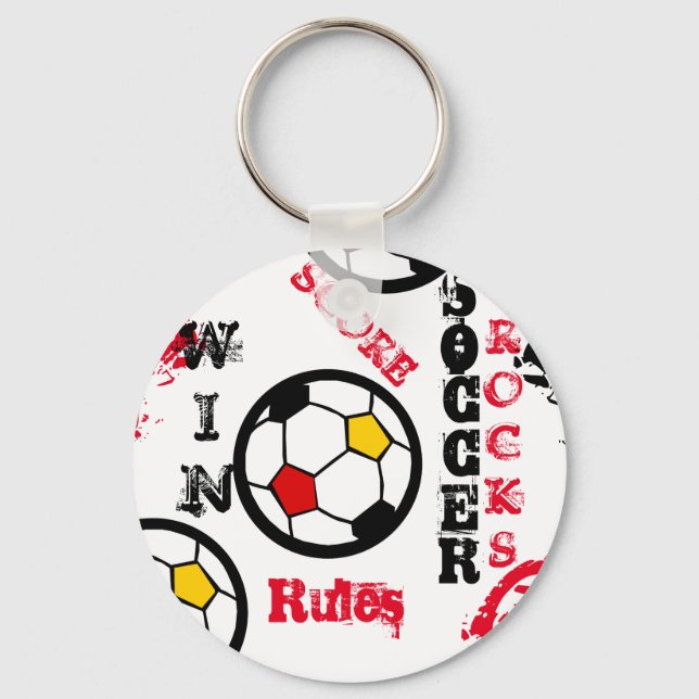 PORTE-CLÉS SOCCER (Recto)