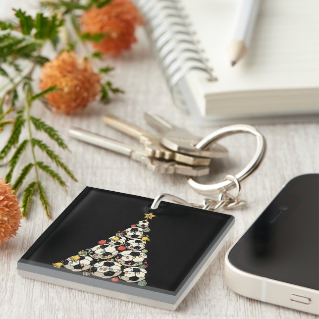 Porte-clés Soccer Christmas Tree (Devant Droit)