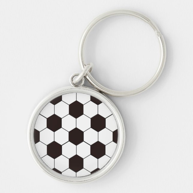 Porte-clés soccer | motif de football (Devant)
