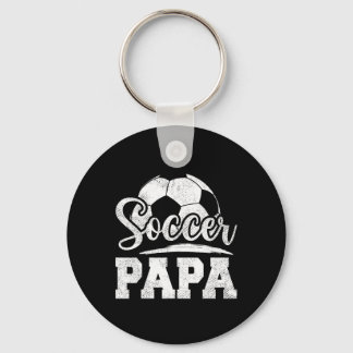 Porte-clés Soccer Papa Soccer Player Game Day Father's Day 
