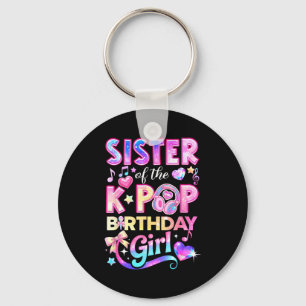 Porte-clés Sœur des filles d'anniversaire de la k-pop musique