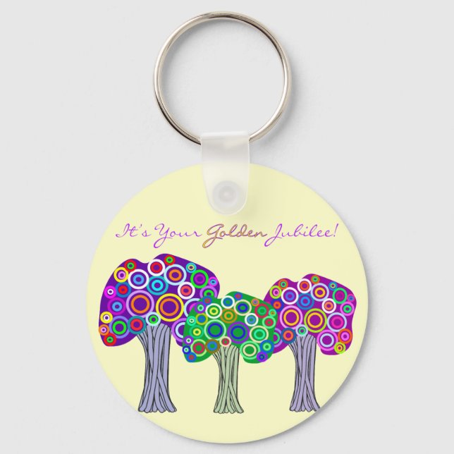 Porte-clés Soeurs Jubilé d'or Cadeaux du 50e anniversaire (Recto)