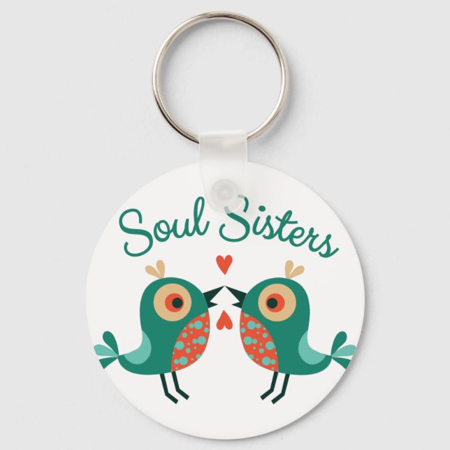 Porte-clés Soeurs Soul (Recto)