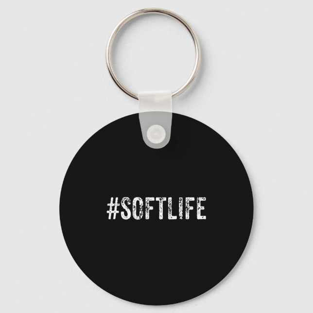 Porte-clés Soft Life Dont Stress Stress Softlife Softli  (Recto)