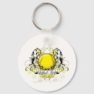 Porte-clés Softball Mom