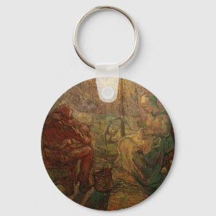 Porte-clés Soirée - La Veillée par Vincent van Gogh