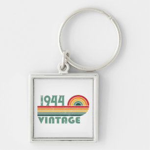 Porte-clés Soixante-dix vintages fête du 80e anniversaire