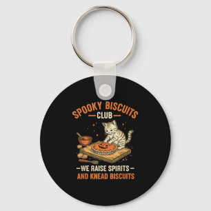 Porte-clés Soky Biscuits Club Funny Halloween Cat Baking