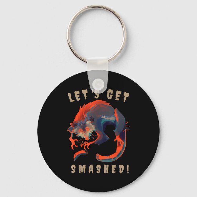 Porte-clés Soky Ossum S Let's Get Smashed Creepy Gift  (Recto)